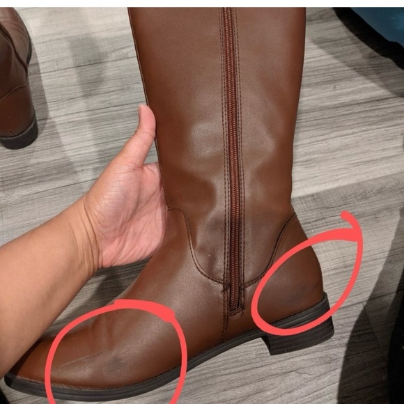 KAREN SCOTT DELIEE 2 BOOTS in COGNAC color - Picture 6 of 7